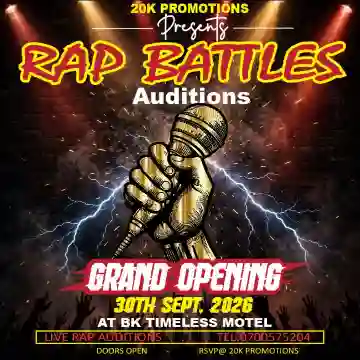 20K Promotions Announces Grand Opening of Rap Battles Auditions